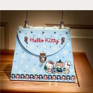Vintage Y2K 2001 Sanrio Hello Kitty & Friends w/My Melody & Tibby Metal Purse